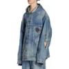 Oversize-Kapuzenjacke „Blue“ 719315TNW56-4268