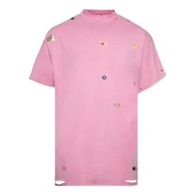 Oversize-T-Shirt „Faded Dirty Pink“ 787349TRVS49568