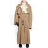 Oversize-Trenchcoat „Beige“ 733764TNP099501