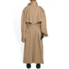 Oversize-Trenchcoat „Beige“ 733764TNP099501