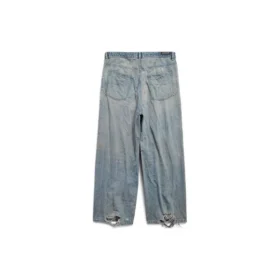 Oversized-Baggy-Hose „Hellblau“ 786643TQW556379