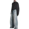 Oversized-Baggy-Hose „Hellblau“ 786643TQW556379
