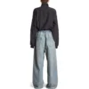 Oversized-Baggy-Hose „Hellblau“ 786643TQW556379