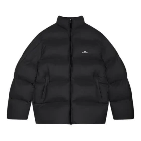Oversized-Daunenjacke „Black“ zum Jahr des Tigers 682695TLO061000