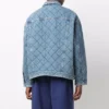Oversized-Denim-Jacke mit Wattierung „Blau“ 646923TDW154762