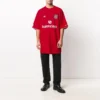 Oversized-Fußball-T-Shirt „Red White“ 641666TJV056540