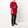 Oversized-Fußball-T-Shirt „Red White“ 641666TJV056540