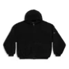 Oversized-Hoodie mit Reißverschluss „Black“ 768694TKQ261000