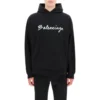 Oversized-Popover-Hoodie mit Schriftzug-Logo „Black White“ 674986TMVB51070