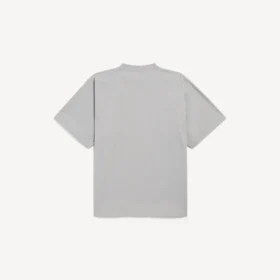 Oversized-T-Shirt im Vintage-Surfer-Stil für Herren in Balenciaga-Grau