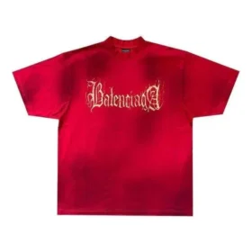 Oversized-T-Shirt mit Heavy-Metal-Logo „Red“ 739784TOVE16400