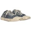 Paris Distressed Denim Pantoletten „Blue“ 693952W3RCL4090