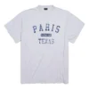 Paris France T-Shirt Oversized „Heather Grey“ 787349TRVO81300