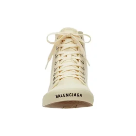 Paris High-Top-Sneaker „Beiges Leder und beiger Gummi“ 688752W3RCA9090