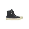 Paris High-Top-Sneaker „Black Destroyed Denim and White Rubber“ 688756W3RC11090
