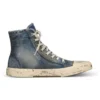 Paris High-Top-Sneaker „Blue Destroyed Denim and Rubber“ 688752W3RCL4090