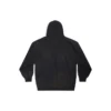 Paris Hoodie mit Reißverschluss, schmale Passform „Black Faded“ 744454TOVI41055