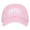 Paris Logo Baseballkappe „Light Pink White“ 680748410B20697