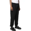 Paris Logo Stretched Knee Sweatpants „Black White“ 675244TLVL81070