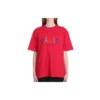 Paris Love Regular T-Shirt mit Aufdruck, kurzärmelig, rot 594599TGV435640
