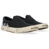 Paris Low-Top-Slip-On-Schuhe „Washed Black Cotton“ 710297W3RR51099