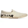 Paris Low-Top-Slip-On-Schuhe „Washed White Cotton“ 710295W3RR59010