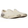 Paris Low-Top-Slip-On-Schuhe „Washed White Cotton“ 710295W3RR59010