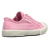 Paris Low-Top-Sneaker „Washed Pink Cotton and White Rubber“ 688757W3RC25590