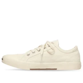 Paris Low-Top-Sneaker „Weiße, zerrissene Baumwolle und weißer Gummi“ 688754W3RC59090