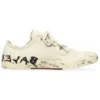 Paris Low-Top-Sneaker „Weiße, zerrissene Baumwolle und weißer Gummi mit Graffiti“ 688757W3RR59010