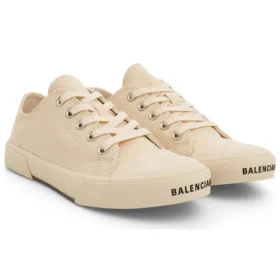 Paris Low-Top-Sneaker „White Cotton and White Rubber“ 688757W3RCB9090