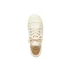 Paris Low-Top-Sneaker „White Destroyed Cotton and White Rubber“ 688757W3RC59090