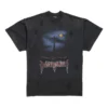 Paris Moon Double Front T-Shirt Oversized „Black“ 791615TQVY22020