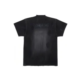 Paris Moon T-Shirt Oversized „Black Faded“ 739028TOVE41055
