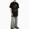 Paris Moon T-Shirt Oversized „Black Faded“ 739028TQVX61055