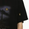 Paris Moon T-Shirt Oversized „Black Faded“ 739028TQVX61055
