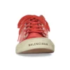 Paris Pantoletten „Red Destroyed Cotton and White Rubber“ 693952W3RC36090