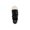 Paris Pantoletten „Schwarze, zerrissene Baumwolle und weißer Gummi“ 693953W3RC31090