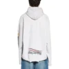 Paris Upside Down Hoodie Oversized „White“ 698156TMVD19000