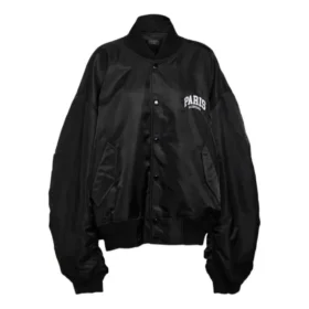 Paris Varsity-Jacke „Schwarz“ 768924TNO271000