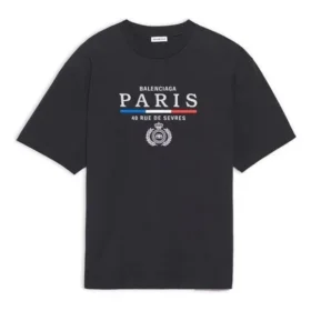 Paris-Version, kurzärmelig, schwarz 594599TGV481000