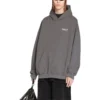 Political Campaign Hoodie in großer Passform „Grey“ 620973TNVG6