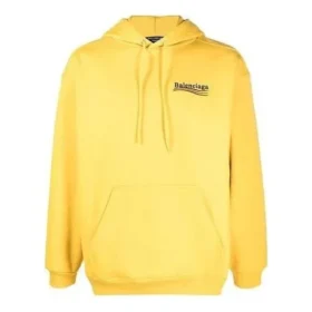 Political Campaign Hoodie, Medium Fit „Yellow“ 600583TKVI97442