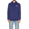 Political Campaign Hoodie, mittlere Passform „Blue“ 600583TKVI91195