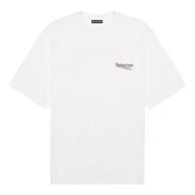 Political Campaign Kurzarm-Shirt Weiß 620941TIV529040