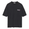 Political Campaign Kurzarm-T-Shirt Schwarz 570791TAV441000