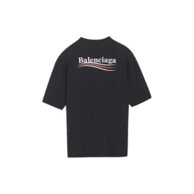 Political Campaign Kurzarm-T-Shirt Schwarz 570791TAV441000