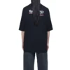 Political Campaign Kurzarm-T-Shirt Schwarz 570791TAV441000