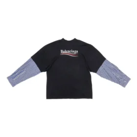Political Campaign Layer T-Shirt „Black“ 698631TKVJ11070