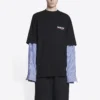 Political Campaign Layer T-Shirt „Black“ 698631TKVJ11070
